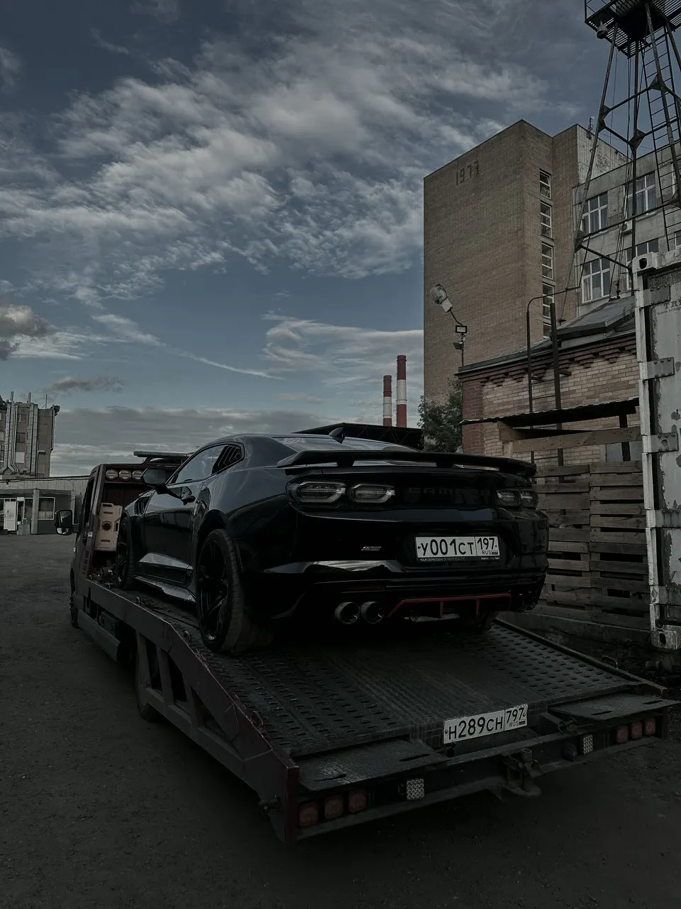 camaro — вывоз с территории